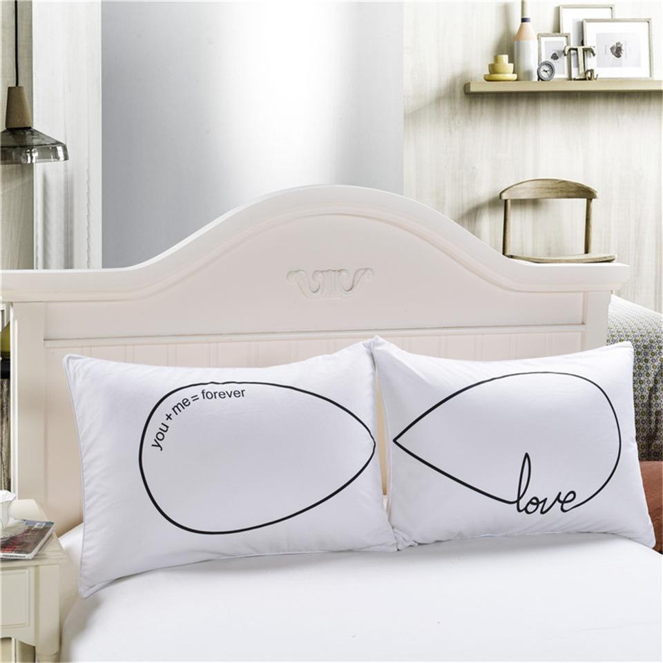 Letter pillowcase Love Bedding Pillowcase 3D Print Bedding