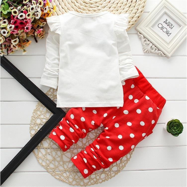 Girls Clothing Sets Winter Girls Clothes Set T-shirt+pants 2 pcs Kids Clothes Girl Sport Suit Children Clothes 6M-24M