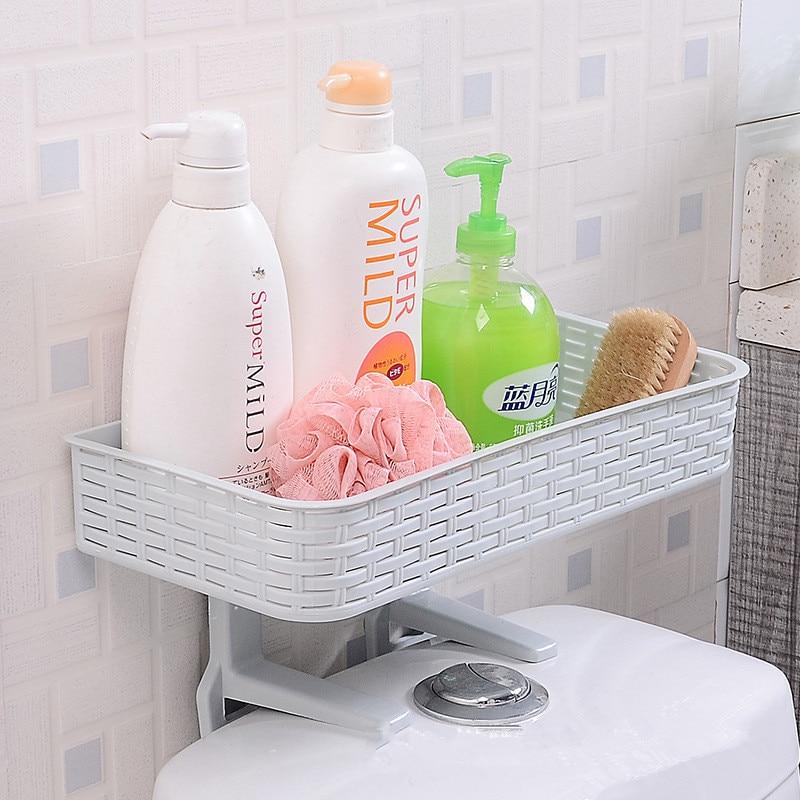 Home Bathroom Storage Rack Multifunction Strong Adhesive Rack Toiletries Shelves for Bathroom Organizer Accessories