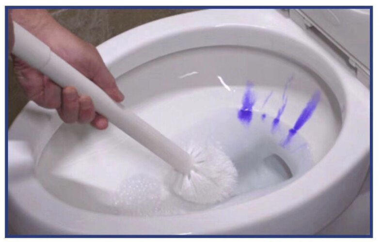 New Toilet Brush Spray Away Cleaning Brush For Toilet Household Floor Cleaning Bathroom Accessories