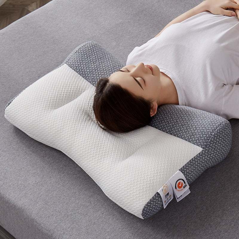 New traction Japanese orthopedic anti arch hotel exclusive luxury bag neck protection space memory pillow