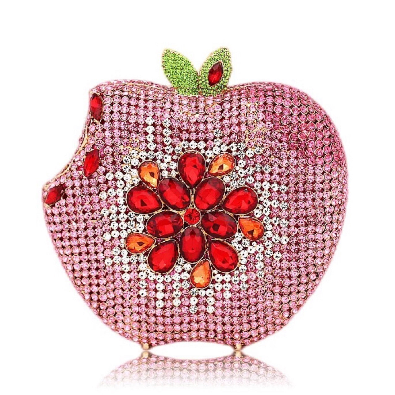 Apple Diamond Dinner Bag Banquet Handbag