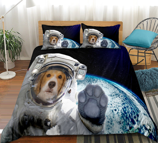 Star home textile bedroom supplies space animal three or four piece set