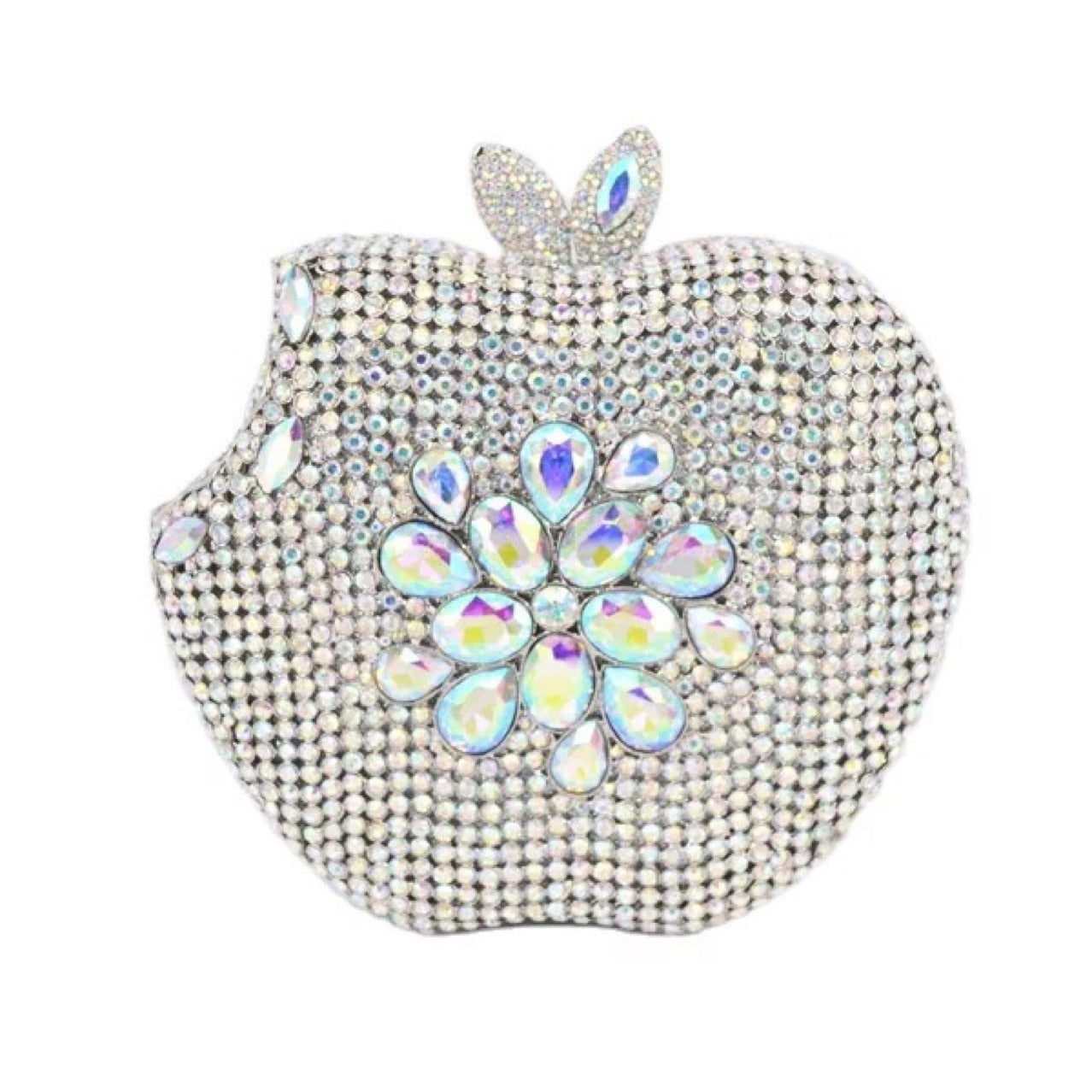 Apple Diamond Dinner Bag Banquet Handbag