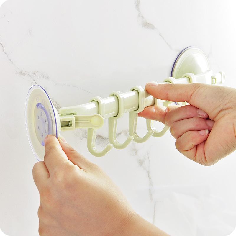 Simple Powerful Sucker Hooks Bathroom Wall No Trace Free Hook Towel Hook Kitchen Bathroom Creative Wall Hanging Hook