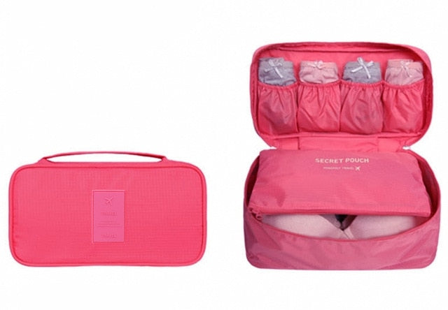 Bra Underwear Travel Bags Suitcase Organizer Women Travel Bags Luggage Organizer For Lingerie Makeup Toiletry Wash Bags Pouch