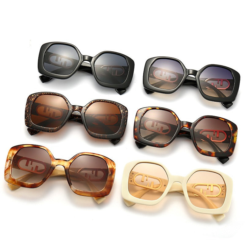 Large frame women's sunglasses  popular sunshades