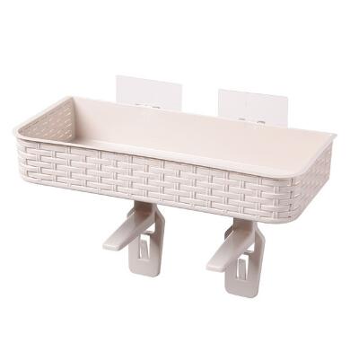 Home Bathroom Storage Rack Multifunction Strong Adhesive Rack Toiletries Shelves for Bathroom Organizer Accessories