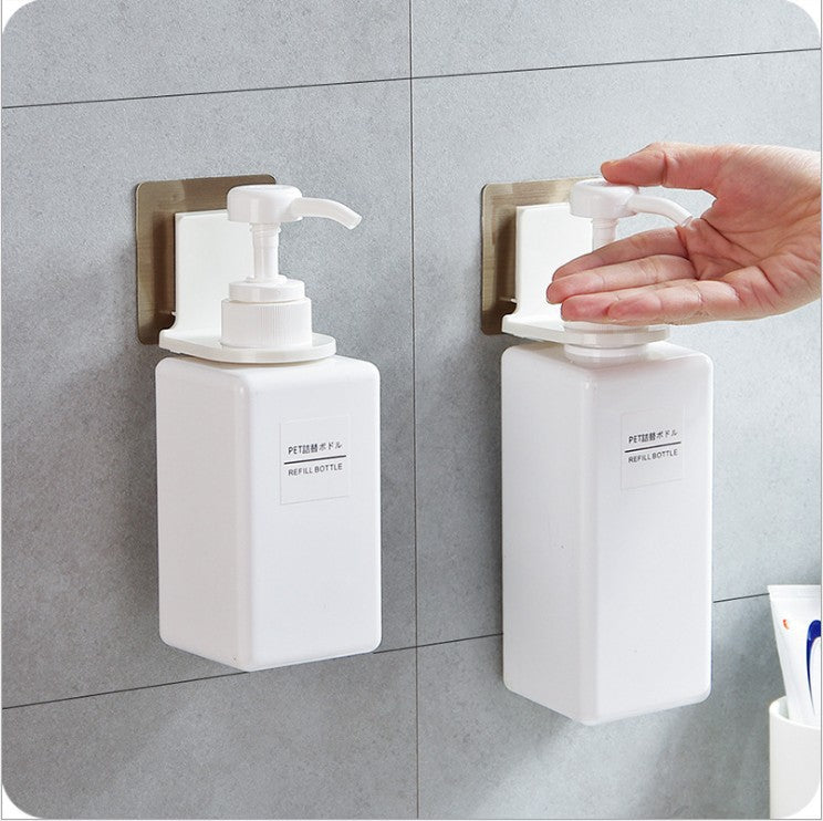 Home Creative Bathroom Toilet Shower Gel Rack Punch-Free Strong Shower Gel Shampoo Storage Rack