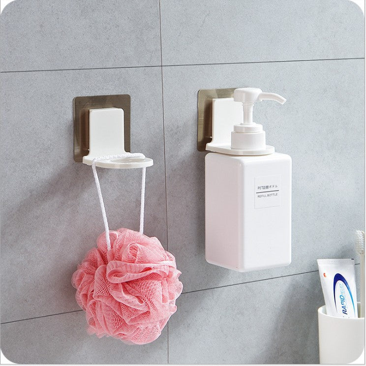 Home Creative Bathroom Toilet Shower Gel Rack Punch-Free Strong Shower Gel Shampoo Storage Rack